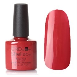 Гель лаки CND Shellac цвет Brick Knit