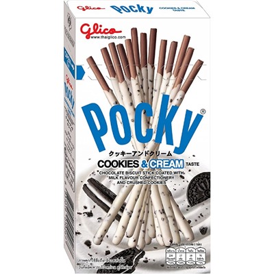 Бисквитные палочки Pocky Cookies & Cream 40 гр