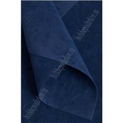 Замша искусственная двусторонняя, А4 (5 листов) SF-5973, темно-синий №4