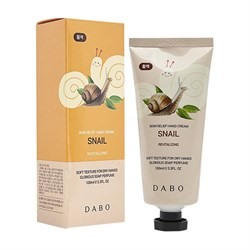 Крем для рук Dabo Skin Relief SnailHand Cream 100ml с муцином улитки