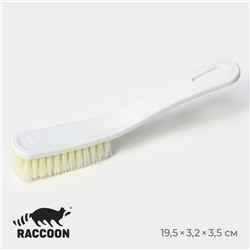 Щётка с ручкой Raccoon Breeze, 19,5×3 см, ворс 7,5×2,6×2 см