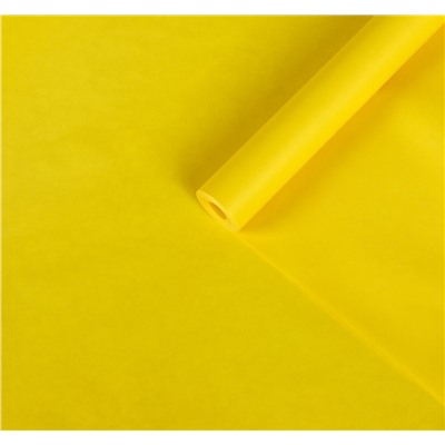 Крафт-бумага двусторонняя беленая Жёлтая 70гр / рулон 0.5*10 м