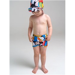 Плавки-шорты детские трикотажные для мальчиков «8»