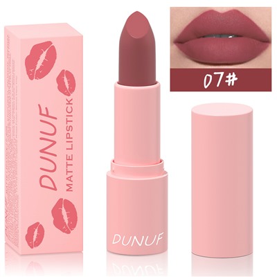 Матовая помада DUNUF Matte Lipstick 07