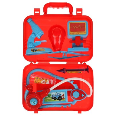 Игр. набор "Синий Трактор. Доктор" в пласт. чемодане (A516-H40011-R, 320478)