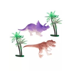 Игровой набор динозавры, 4 предм., в ассорт., пакет