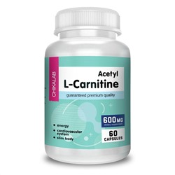 Витамины и минералы - Ацетил карнитин, 60 кап.