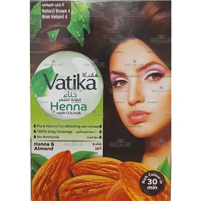 Хна для волос Vatika Henna Hair Colour коричневая