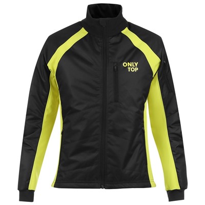 Куртка утеплённая ONLYTOP, black/yellow, р. 48