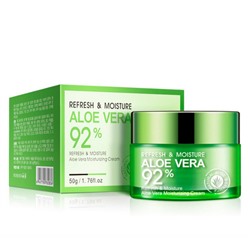 Освежающий и увлажняющий крем-гель для лица и шеи BioAqua Aloe Vera 50гр (арт. 3535)