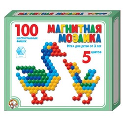 Мозаика магнитная 100 шестигран. 961 /14/ в Самаре