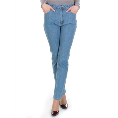 D1006 BLUE Джинсы женские DENIM (75% хлопок, 22% полиэстер 3% спандекс)