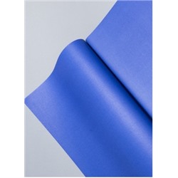 Бумага однотонная матовая 110г 60х60см 20листов. синяя