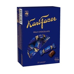 Конфеты шоколадные Fazer Milk Chocolate 150 гр