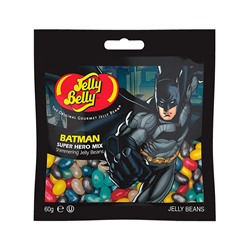 Жевательные драже Jelly Belly Super Hero Mix Batman (фруктовый микс) 60 гр