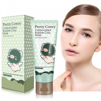 Маска для лица Pretty Cowry Care Carbonated Bubble Clay Mask  оптом