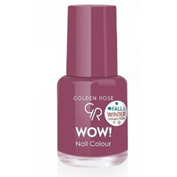 Golden Rose Лак  WOW! Nail Color тон 312  6мл  FALL&WINTER COLLECTION