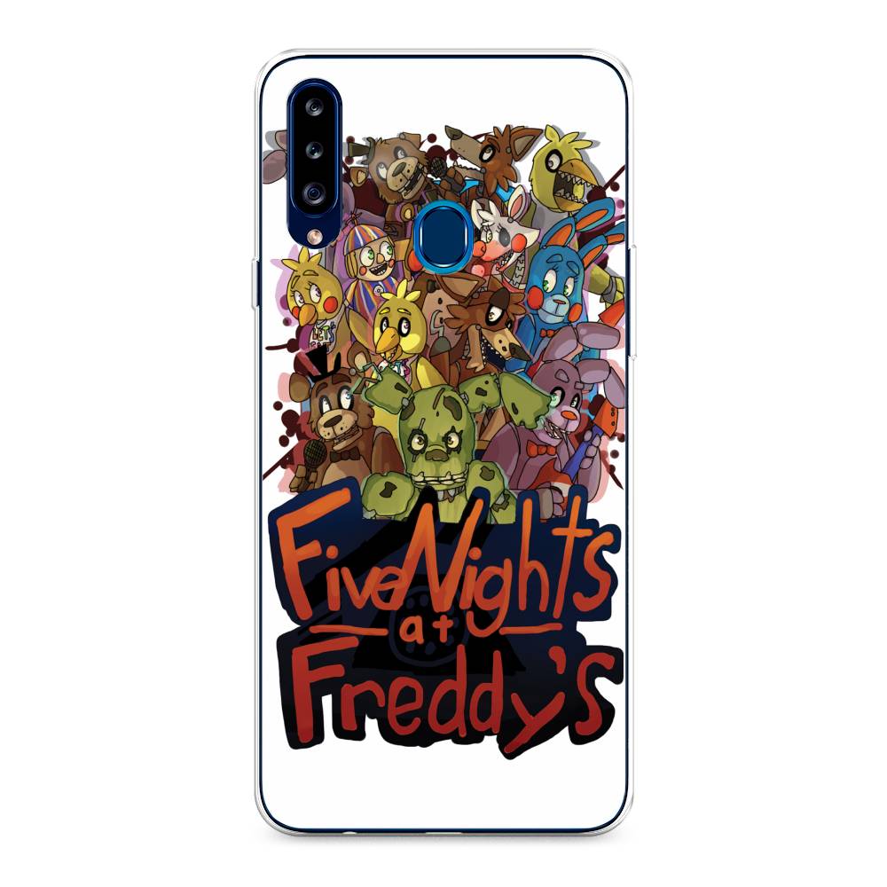 Силиконовый чехол Five night at Freddys на Samsung Galaxy A20s купить,  отзывы, фото, доставка - Клуб Шопоголиков 