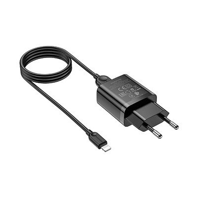 СЗУ 1USB 2.1A Borofone BA52A (Black)