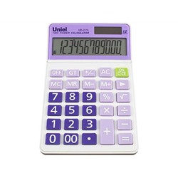 Калькулятор Uniel UD-211L лиловый