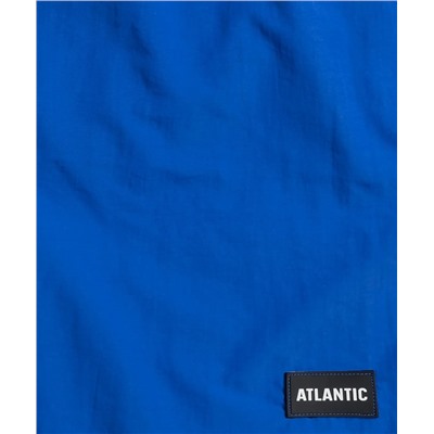 Пляжные шорты мужские Atlantic, 1 шт. в уп., полиэстер, голубые, KMB-213