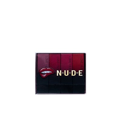 Набор матовых помад Huda Beauty nude, тон А