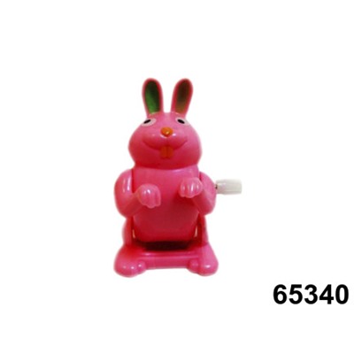 Заводная игрушка "Розовый Кролик" арт.65340