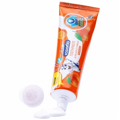 Паста зубная для детей с 6 месяцев с ароматом апельсина, 65 г