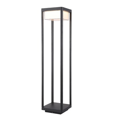 Светильник Outdoor O021FL-L10B3K, LED, 10Вт, 18х18х80 см, 520Лм, цвет чёрный