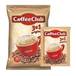 Кофе растворимый Coffee Club 3в1 Original 50шт. Малайзия