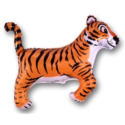 Шар Фигура, Тигр (чёрный) / Tiger (в упаковке) 36"/91 см