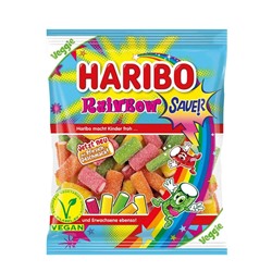 Жевательный мармелад Haribo Rainbow Sour Кислые конфеты 160 гр