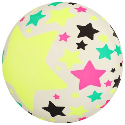 Мяч детский «Звёзды», d=22 см, 60 г, цвета МИКС