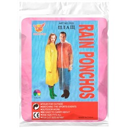 Дождевик плащ Rain Ponchos (в ассортименте)