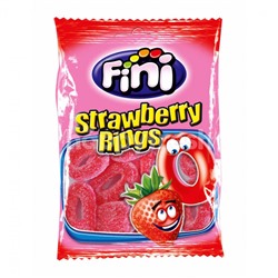 Жевательный мармелад Fini Jelly Strawberry Rings (клубничные кольца) 100 гр