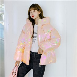 Куртка женская  арт МЖ113, цвет:розовый