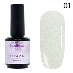 Elpaza Color Rubber Base Opal  №1   15 мл