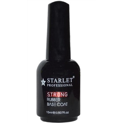 STARLET PROFESSIONAL Каучуковая база Strong Rubber Base, 15мл