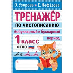 Тренажёр по чистописанию. 1 класс. Добукварный и букварный период. Узорова О.В., Нефедова Е.А.