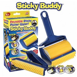 Липкий валик для уборки Sticky Buddy