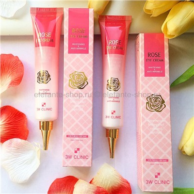 Крем вокруг глаз 3W Clinic Rose Eye Cream (125)