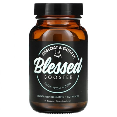 Blessed, Debloat & Gut-Fix Booster, 30 капсул