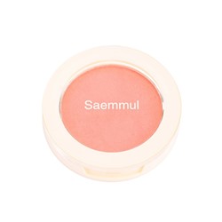 Румяна компактные Saemmul Single Blusher CR01 Naked Peach 5 гр