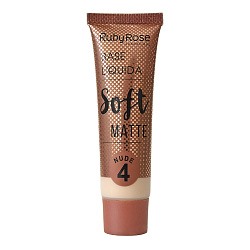 RUBY ROSE Тональная основа матирующая Soft Matte, НВ-8050. № 4