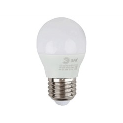 Лампа светодиодная "ЭРА" LED smd P45-9w-840-E27, шар, 9Вт (нейтральный свет)