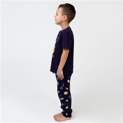 Пижама детская для мальчика KAFTAN "Space" рост 134-140 (36)