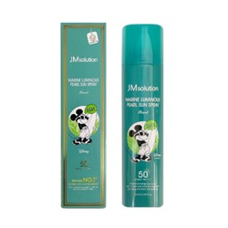 Солнцезащитный спрей JMsolution x Disney с экстрактом жемчуга - Mickey Marine Luminous Pearl Sun Protection Sun Spray SPF50+ PA+++