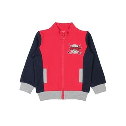 CWK 62301 Куртка для мальчика, красный-темно-синий