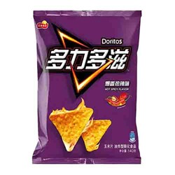 Кукурузные чипсы Doritos Hot Spicy Flavor 68гр