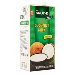 Молоко кокосовое, Aroy-D, 1 л